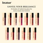 Buy Inatur Lip Gloss - Angelic (2 ml) - Purplle