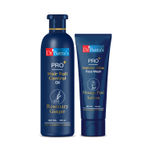 Buy Dr Batra's PRO+ Hair Fall Control Oil -200ml and PRO+Instant Glow Face Wash-100 g - Purplle
