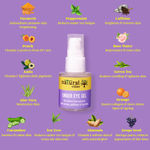 Buy Natural Vibes Under Eye Gel Serum - Reduces Dark Circles & Puffiness, Brightens skin, Inflused with Vitamin C, D, E, AHA & Caffeine - Purplle