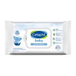 Buy Cetaphil Baby Gentle Wipes 40's with Aloevera & Vitamin E, 10 hrs Moisturisation - 100% Biodegradable - Purplle