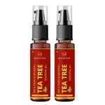 Buy Newish® Tea Tree Essential Oil for Skin Acne, Anti fungal oil, Hair, Aromatherapy 30ml (Pack of 2) - Purplle
