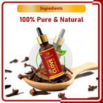 Buy Newish® Pure & Natural Clove Oil for Teeth Pain, Skin & Hair 30ml - Purplle