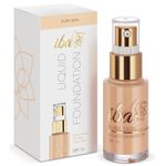 Buy Iba Pure Skin Liquid Foundation - Ivory Fair, 30 ml | Full Coverage l Long Lasting | Lightweight l Oil Free Matte Finish | SPF 15 | Vegan & Cruelty Free - Purplle