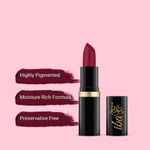 Buy Iba Moisture Rich Lipstick - A68 Mystery Red - Purplle