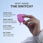 Buy Pee Safe Reusable Menstrual Cup (Large) - No leakage,Rash-Free & Upto 12 Hours protection - Purplle