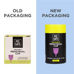 Buy Pee Safe Reusable Menstrual Cup with Medical Grade Silcone for Women - Small - Purplle
