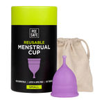 Buy Pee Safe Reusable Menstrual Cup (Small) - No leakage,Rash-Free & Upto 12 Hours protection - Purplle