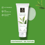 Buy Good Vibes Green Tea Purifying Face Wash (Tube) | Deep Cleansing, Prevents Acne | With Aloe Vera | No Parabens, No Mineral Oil, No Animal Testing (120 ml) - Purplle