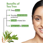 Buy Good Vibes Tea Tree Softening Face Scrub in Tube | Anti-Acne, Oil Free Skin | No Parabens, No Sulphates, No Mineral Oil, No Animal Testing (50 g) - Purplle
