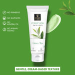 Buy Good Vibes Green Tea Purifying Face Scrub in Tube (50 g) - Purplle