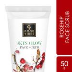 Buy Good Vibes Rosehip Glow Face Scrub in Tube (50 g) - Purplle