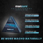 Buy ManSure TESTOSTERONE BOOSTER for Men's Health - 60 Capsules - Purplle