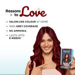 Buy BBLUNT Salon Secret Cherry Red, High Shine Creme Hair Colour 6.62. No Ammonia (100g+8ml) - Purplle