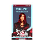 Buy BBLUNT Salon Secret Cherry Red, High Shine Creme Hair Colour 6.62. No Ammonia (100g+8ml) - Purplle