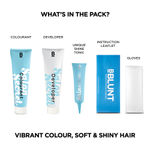 Buy BBLUNT Salon Secret High Creme Hair Colour Chocolate Dark Brown - FREE Nivea Cream (100g+8ml) - Purplle