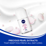 Buy Nivea Deo Roll-on- Pearl extracts & 0% Alcohol, for Smooth Underarms, 48H freshness and odour protection (25 ml) - Purplle