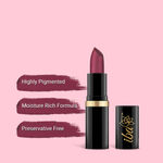 Buy Iba Pure Lips Moisturizing Lipstick Shade A10 Plum Pure, 4g | Intense Colour | Highly Pigmented and Creamy Long Lasting | Glossy Finish | Enriched with Vitamin E | 100% Natural, Vegan & Cruelty Free - Purplle