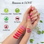 Buy Iba Pure Lips Moisturizing Lipstick Shade A25 Fuchsia Fusion, 4g | Intense Colour | Highly Pigmented and Creamy Long Lasting | Glossy Finish | Enriched with Vitamin E | 100% Natural, Vegan & Cruelty Free - Purplle