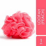 Buy Good Vibes Loofah - Peach (1Pc) - Purplle