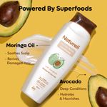 Buy Naturali Damage Repair Conditioner with Moringa Oil & Avocado | Nourishes & Revitalizes | Hair Conditioner for Dry Frizzy Hair,180 ml - Purplle