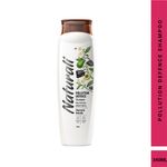 Buy Naturali Pollution Defence Shampoo | With Charcoal & Avocado | Detoxifies And Nourishes Hair | 340 Ml - Purplle