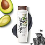 Buy Naturali Pollution Defence Shampoo | With Charcoal & Avocado | Detoxifies And Nourishes Hair | 340 Ml - Purplle