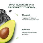 Buy Naturali Pollution Defence Shampoo | With Charcoal & Avocado | Detoxifies And Nourishes Hair | 340 Ml - Purplle