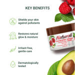 Buy Naturali Pollution Defence Daily Moisturizing Face Cream | With Red Raspberry & Avocado | Protects Skin From Pollution & Restores Natural Glow | 30 gm - Purplle