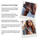 Buy Purplle Glitz 5 in 1 Hair Styler | Hair Appliance | Combo | Multiple styles | Curler | Dryer | Straightener | Multiple speeds | Easy to use - Purplle