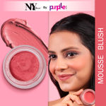 Buy NY Bae Mousse Blush - Rosewood Romance 01 (10 gm) | Brown | Natural Matte Finish | Satin Soft | Highly Pigmented | Lightweight | Super Blendable - Purplle
