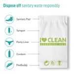 Buy Oxo biodegradable Sanitary & Diaper Disposal Bags by Sirona (2 Pack - 45 Bags Each) - Purplle