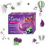 Buy Fiama Gel Bar Blackcurrant and Bearberry for radiant glowing skin, with skin conditioners, 125 g soap (Pack of 3) - Purplle