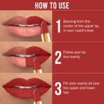 Buy NY Bae Argan Oil Infused Matte Lipstick Runway Range - Passe 8 (4.5 g) | Red | Rich Colour | Long Lasting | Smudgeproof | Cruelty Free - Purplle
