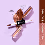 Buy SUGAR Cosmetics Two Good To Be True Dual Liquid Eyeshadow | Matte & Metallic | Smudgeproof & Transferproof | 03 Cinnamon & Nutmeg (1.5 ml Each Side) - Purplle