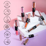Buy SUGAR Cosmetics Two Good To Be True Dual Liquid Eyeshadow | Matte & Metallic | Smudgeproof & Transferproof | 03 Cinnamon & Nutmeg (1.5 ml Each Side) - Purplle