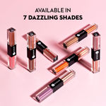 Buy SUGAR Cosmetics Two Good To Be True Dual Liquid Eyeshadow | Matte & Metallic | Smudgeproof & Transferproof | 03 Cinnamon & Nutmeg (1.5 ml Each Side) - Purplle
