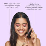 Buy SUGAR Cosmetics Two Good To Be True Dual Eyeshadow |Matte & Metallic |Long-wearing | Smudge-proof | Transfer-proof | - 04 Peanut Butter & Jelly, (1.5ml Each Side) - Purplle