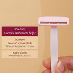 Buy Carmesi Bikini Razor for Women | For Irritation-Free Shaving of Bikini Line | Precision Shave - Purplle