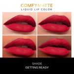 Buy FACES CANADA Comfy Matte Liquid Lipstick - Getting Ready, 3 ml | 10HR Longstay | Intense Matte Color | Almond Oil & Vitamin E | No Dryness | No Alcohol - Purplle