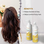 Buy Aryanveda Dryness Care Shampoo with Conditioner, Brazil Nut, Arnica and Harad for All Hair Types, 200ml - Purplle