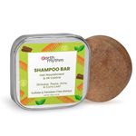 Buy Earth Rhythm Shampoo Bar With Shikakai, Reeta, Amla & Curry Leaf | Strengthen Hair, Controls Frizz, Prevents Premature Greying | for All Hair Types | Men & Women | With Tin - 80 G - Purplle