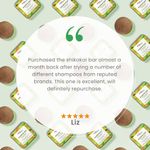 Buy Earth Rhythm Shampoo Bar With Shikakai, Reeta, Amla & Curry Leaf | Strengthen Hair, Controls Frizz, Prevents Premature Greying | for All Hair Types | Men & Women | With Tin - 80 G - Purplle