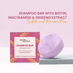 Buy Earth Rhythm Shampoo Bar With Biotin, Niacinamide & Ginseng Extract | Controls Heat Damage, Restores Suppleness | for Damaged & Lifeless Hair | Men & Women | Without Tin - 80 G - Purplle