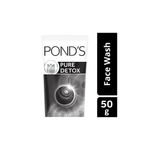 Buy Pond's Pure Detox Anti-Pollution Purity Face Wash With Activated Charcoal, 50 g - Purplle