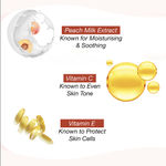 Buy Lakme Peach Milk Vit E Light- Weight & Non-Sticky Moisturizer with 24-Hours Lock |Enriched with Vitamin E |200 gm - Purplle