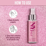 Buy NY Bae Shimmer Setting Spray (30 ml) | Pink Diamond | Pink Shimmer | Dewy Finish | All Skin Types | Hydrating | Sets Makeup | Long lasting | Travel Friendly - Purplle