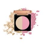 Buy Manish Malhotra Beauty By MyGlamm Blush Highlighter Duo-Sweet Lustre-9gm - Purplle