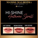 Buy Manish Malhotra Beauty By MyGlamm Hi-Shine Lipstick-Autumn Spell-4gm - Purplle