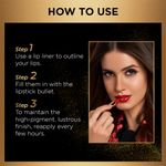 Buy Manish Malhotra Beauty By MyGlamm Hi-Shine Lipstick-Velvet Rose-4 gm - Purplle