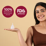 Buy Carmesi Menstrual Cup for Women | Large Size - With Free Pouch | Rash-Free, Itch-Free, Odour-Free | 8-10 hours of Leaks-Free Comfort | 100% Biocompatible Medical-Grade Silicone Cups - Purplle